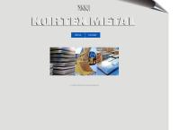 Strona internetowa z Kortex Metal