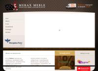 Strona internetowa z Salon Meblowy MEBAX Swarzedz-Zalasewo