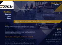 Strona internetowa z Secura