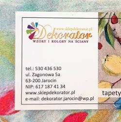 Dekorator tapety i farby Jarocin