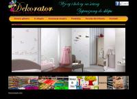 Strona internetowa z Dekorator tapety i farby Jarocin
