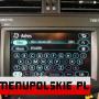 polskie menu lektor polski nawigacja toyota lexus