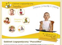 Strona internetowa z Gabinet Logopedyczny Pszczółka - Maria Bigaj