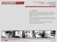 Complexform Formy Wtryskowe, Rozdmuchowe, Obróbka Skrawaniem Cnc