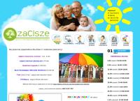 Strona internetowa z Centrum Twórczego Rozwoju Dziecka i Rodziny \"zacisze\"