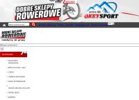 Strona internetowa z Sklep Rowerowy Okeysport