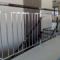 Balustrada ze stali nierdzewnej plus drzewo.