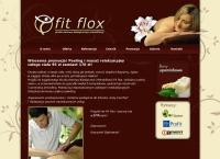 Strona internetowa z \"FIT FLOX\"