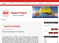 Strona internetowa z Bhp Service & Consulting - P.h.u.\"heavytech\"