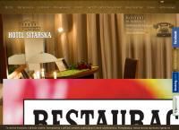 Strona internetowa z Hotel Restauracja Sitarska