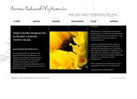 Strona internetowa z Garden Projekt