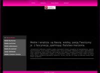 Strona internetowa z Stolarnia Trend-Meble