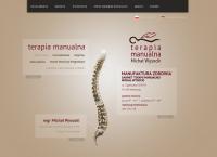 Strona internetowa z Terapia Manualna Michał Wysocki