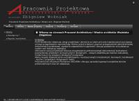 Strona internetowa z Pracownia Projektowa Architektury i Wnętrz Woźniak Zbigniew