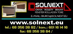 SOLNEXT - Okna, Rolety, Bramy