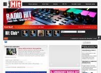 Strona internetowa z Radio Hit - Oława