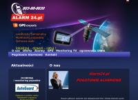 Strona internetowa z Alarm24.pl