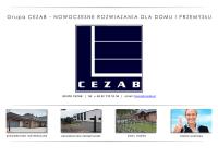 Strona internetowa z Cezab S.C.