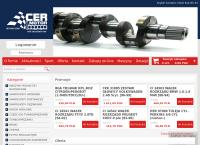 Strona internetowa z Cer Motor - Części Silnikowe