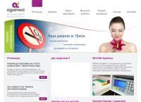 Strona internetowa z Agamed