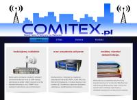 Strona internetowa z Comitex Sp. z o.o.