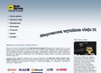 Strona internetowa z Krzysztof Wawrzak wymiana oleju, warsztat samochodowy, mechanik samochodowy, wymiana opon