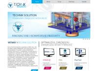 Strona internetowa z Technik Solution