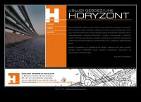 Strona internetowa z HORYZONT Krzysztof Hrynowiecki - usługi geodezyjne I geodezja inżynieryjna I pomiary specjalne