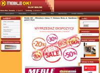 Strona internetowa z Meble Ok Krzysztof Nowak