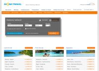 Strona internetowa z Biuro Podróży - Iwona Travel