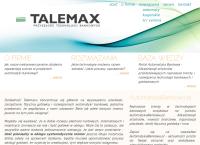 Strona internetowa z Talemax sp. z o.o.