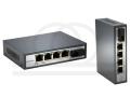 Media konwerter 4 porty PoE Fast Ethernet + 1 port światłowodowy RF-KM-04FE-POE-1OPT-MEB