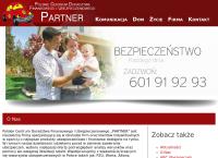 Strona internetowa z Agencja Ubezpieczeniowa Partner Dariusz Jedlina