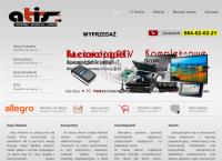Strona internetowa z \"atis\"  Kasy Fiskalne, Komputery