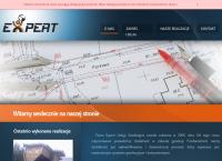 Strona internetowa z Expert Usługi Geodezyjne Mirosław Brzeziński