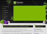 Strona internetowa z Garden Of The Year Grzegorz Zdzienicki