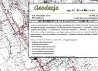 Strona internetowa z Studio geodezyjne Karol Maroszek