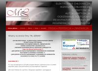 Strona internetowa z Ml Serwis SC