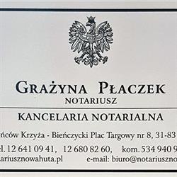 Grażyna Płaczek Kancelaria Notarialna