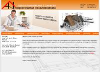 Strona internetowa z Usługi Budowlane Z Zakresu Projektowania i Nadzorowania Adam Nossol