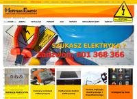 Strona internetowa z Phu \"hoffman Electric\"