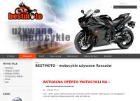Strona internetowa z bestmoto motocykle używane