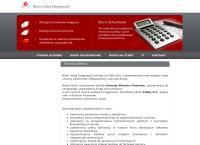 Strona internetowa z Account Biuro Usług Księgowych Katarzyna Szałęga
