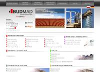 Strona internetowa z BUDMAD