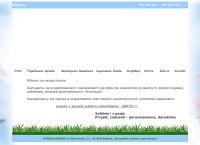 Strona internetowa z Hydrogarden