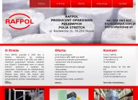 Strona internetowa z Rafpol