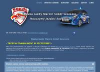 Strona internetowa z Nauka Jazdy Marcin Sokół