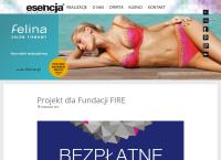 Strona internetowa z ESENCJA kreatorzy reklamy