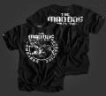 T-shirt DOBERMAN`S MAD DOG bialy/czarny