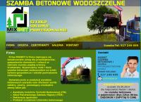 Strona internetowa z Mixbet-Szamba Betonowe Wodoszczelne Radom